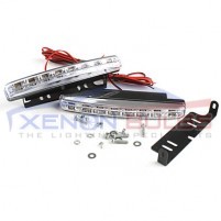 8 LED WHITE DRL DAYTIME RUNNING LIGHT..